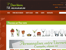 Tablet Screenshot of deco-verre.fr